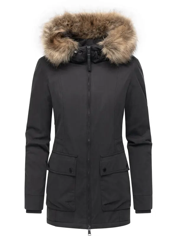 Ragwear Ragwear Zimski kaput 'Monadetta Youmodo'  crna