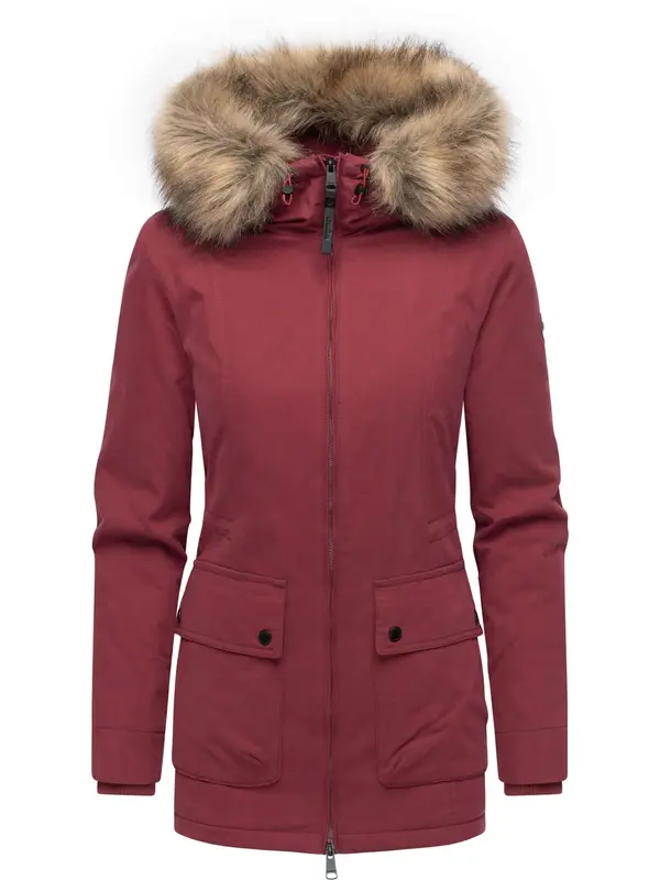 Ragwear Ragwear Zimski kaput 'Monadetta Youmodo'  crvena
