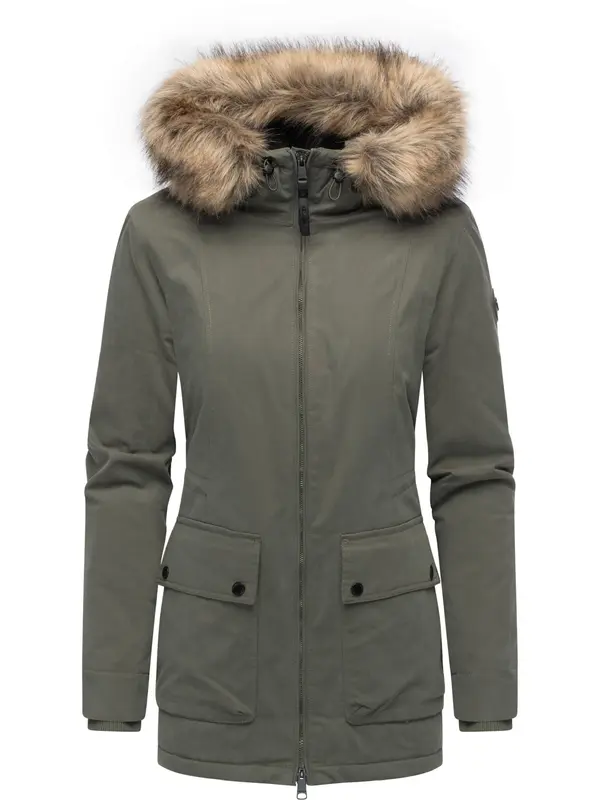 Ragwear Ragwear Zimski kaput 'Monadetta Youmodo'  maslinasta