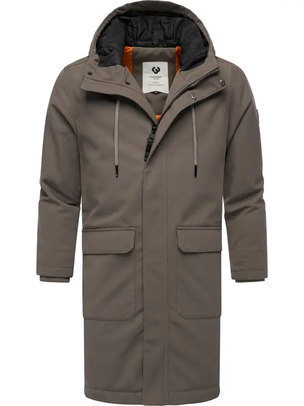 Ragwear Ragwear Zimski kaput 'Mr Them'  smeđa melange