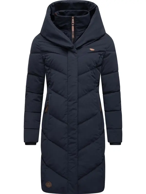 Ragwear Ragwear Zimski kaput 'Natalka'  plava / smeđa