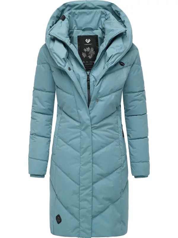 Ragwear Ragwear Zimski kaput 'Natalka'  sivkasto plava