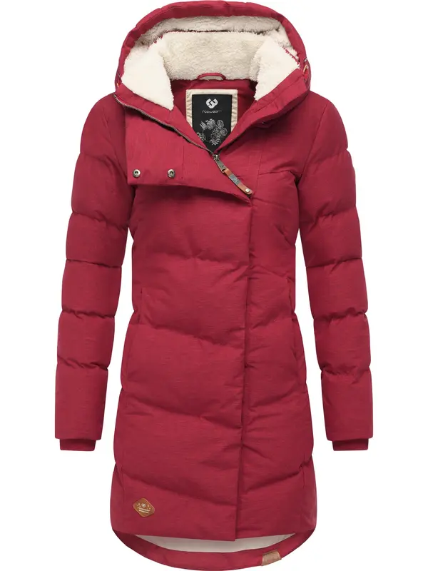 Ragwear Ragwear Zimski kaput 'Pavla'  rubin crvena