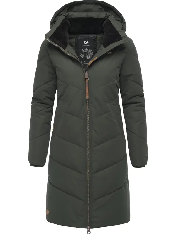 Ragwear Ragwear Zimski kaput 'Rebelka'  tamno zelena