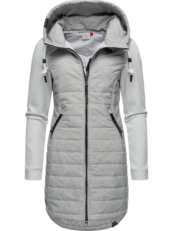 Ragwear Ragwear Zimski kaput  svijetlosiva / siva melange / crna