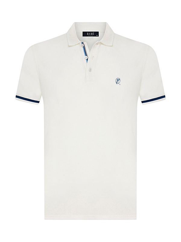 RAME RAME Majica  mornarsko plava / azur / bijela