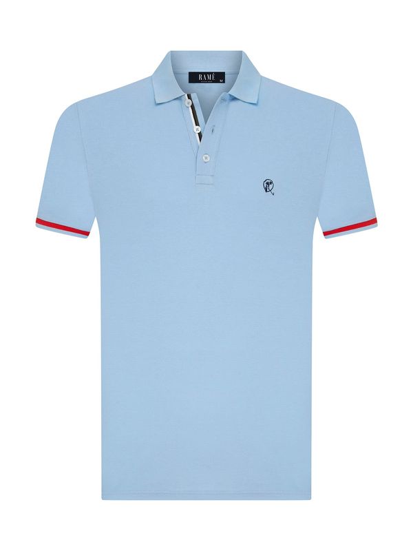 RAME RAME Majica  mornarsko plava / svijetloplava / crvena