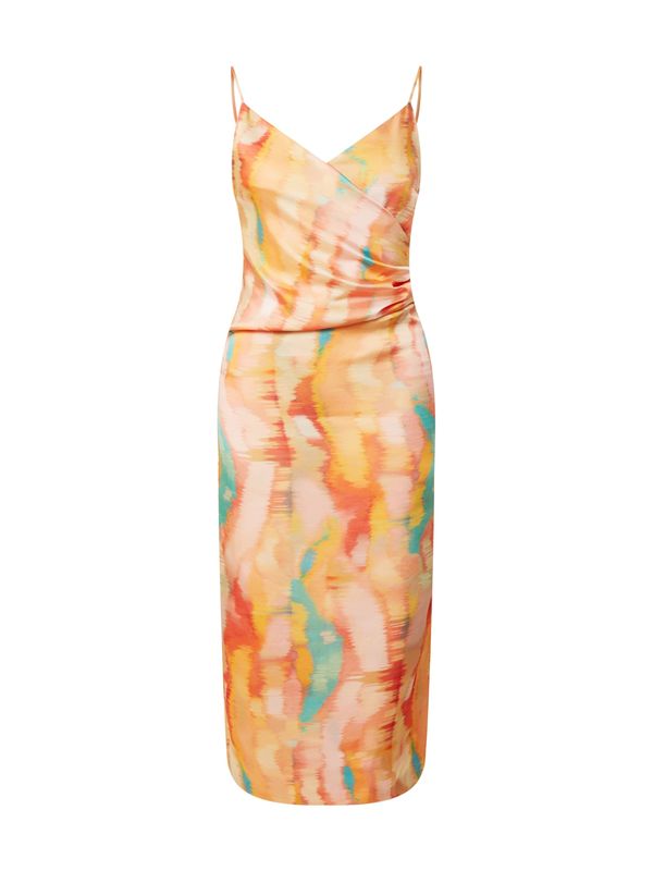 RECC RECC Haljina 'CLEM'  tirkiz / šafran / narančasta / marelica