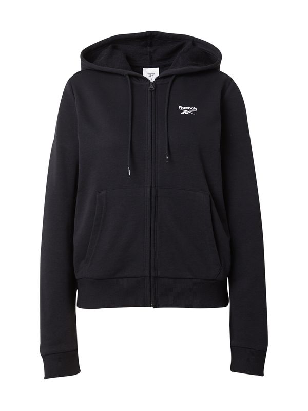 Reebok Reebok Gornji dio trenirke  crna / bijela