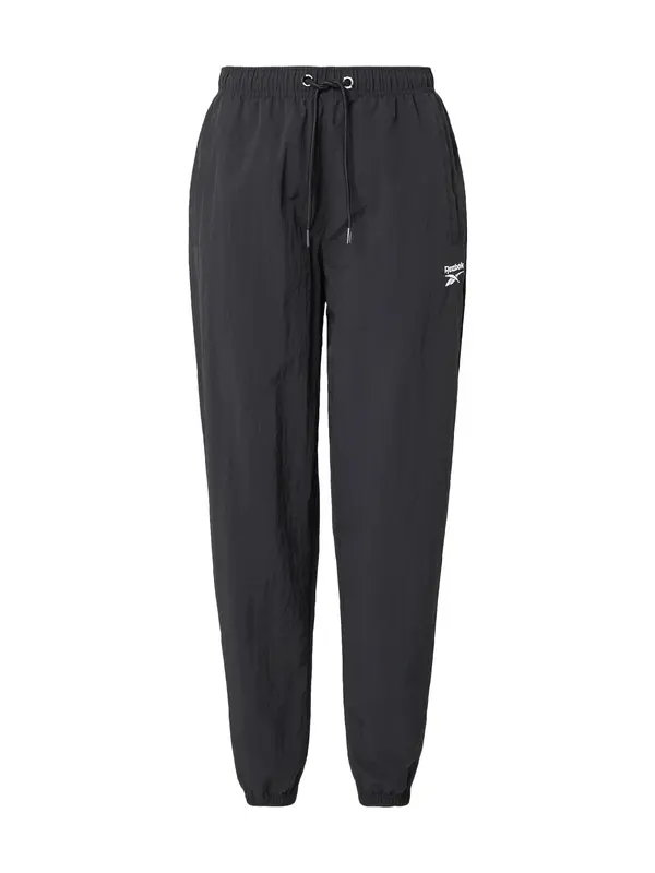 Reebok Reebok Hlače 'VECTOR'  crna / bijela