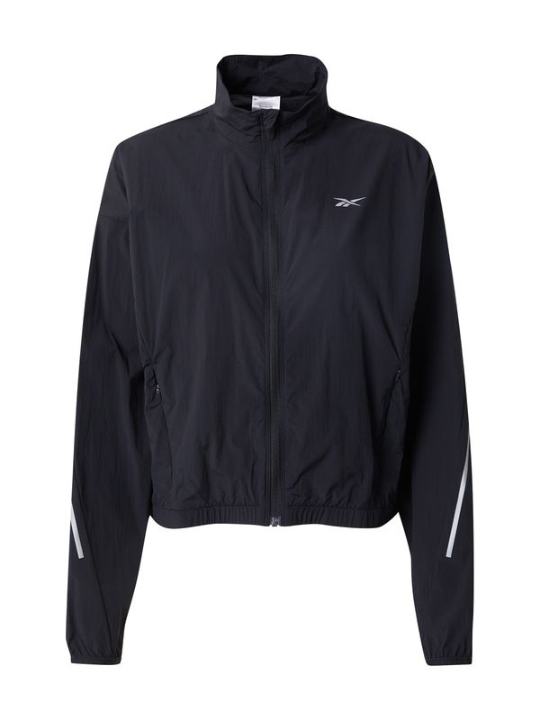 Reebok Reebok Jakna za vježbanje  crna / bijela
