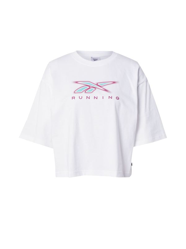 Reebok Reebok Majica  tirkiz / roza / bijela