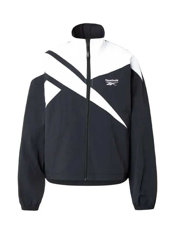 Reebok Reebok Prijelazna jakna  crna / bijela