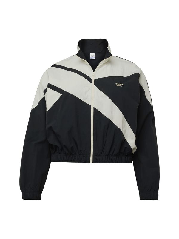 Reebok Reebok Sportska jakna  crna / bijela