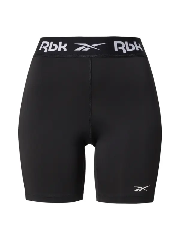 Reebok Reebok Sportske hlače 'ID TRAIN'  crna / bijela