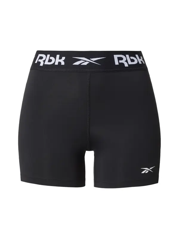 Reebok Reebok Sportske hlače 'ID TRAIN'  crna / bijela