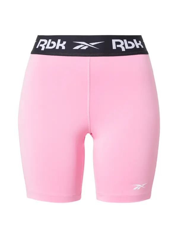Reebok Reebok Sportske hlače 'ID TRAIN'  roza / crna / bijela