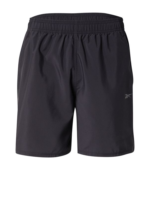 Reebok Reebok Sportske hlače 'ID TRAIN UTILITY'  siva / crna