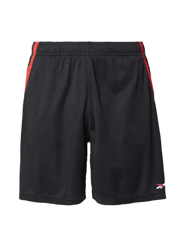 Reebok Reebok Sportske hlače  narančasto crvena / crna