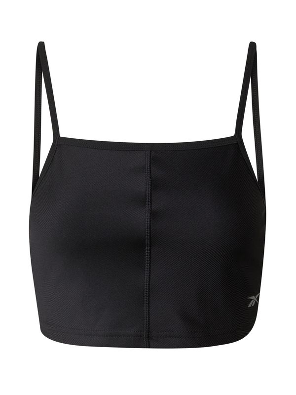 Reebok Reebok Sportski top  crna / bijela