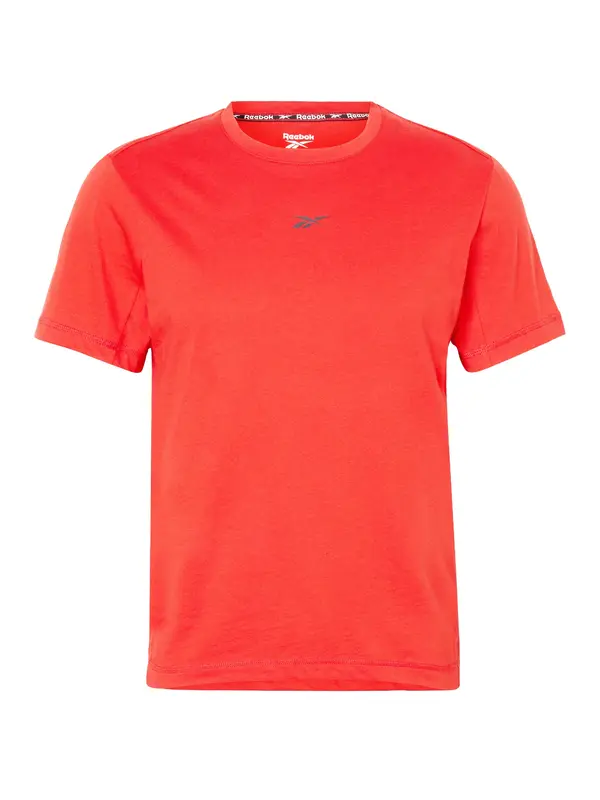 Reebok Reebok Tehnička sportska majica 'ATHLETE'  crvena / crna