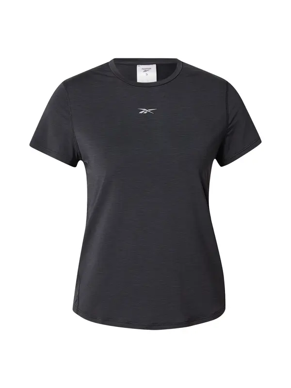 Reebok Reebok Tehnička sportska majica 'CHILL'  svijetlosiva / crna