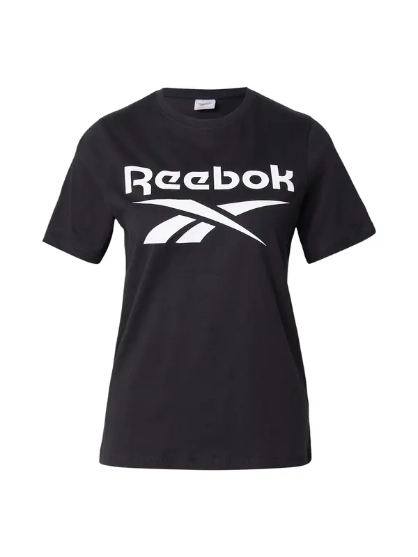 Reebok Reebok Tehnička sportska majica  crna / bijela