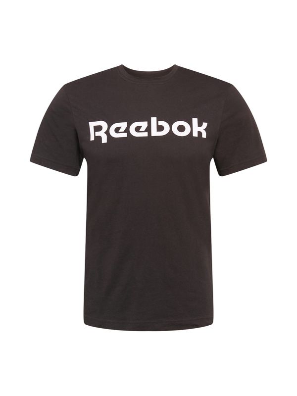 Reebok Reebok Tehnička sportska majica  crna / bijela