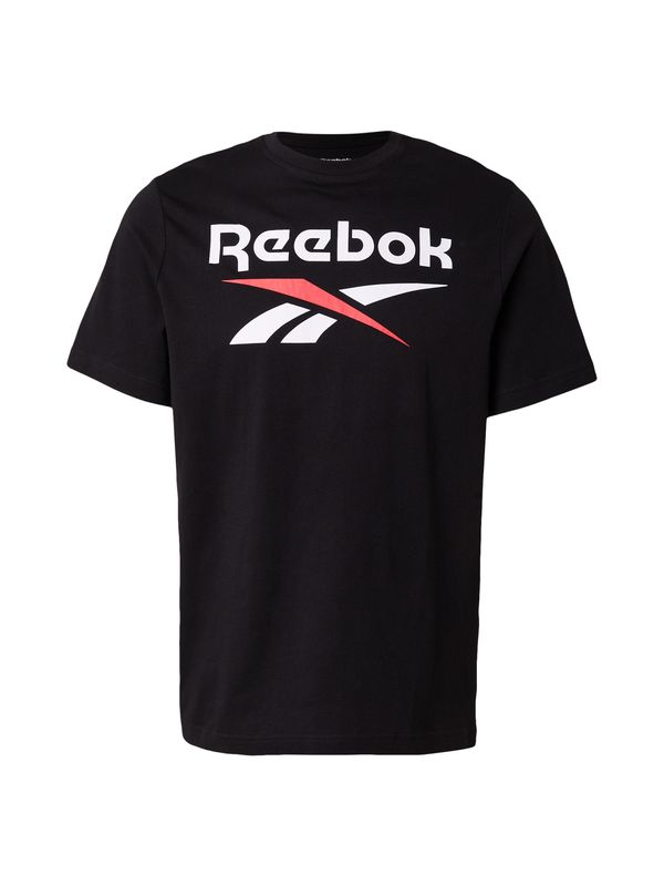Reebok Reebok Tehnička sportska majica 'IDENTITY'  svijetlocrvena / crna / bijela