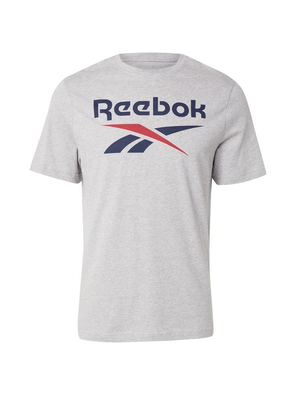 Reebok Reebok Tehnička sportska majica  morsko plava / siva / tamno crvena