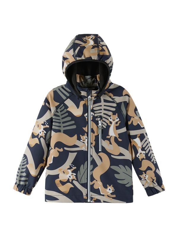 Reima Reima Tehnička jakna 'Vantti'  boja devine dlake (camel) / sivkasto bež / morsko plava / tamo siva