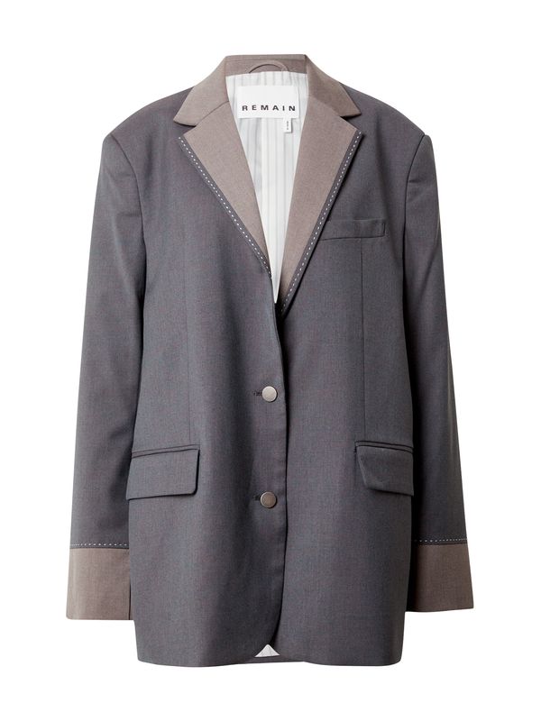 REMAIN REMAIN Sako  boja blata / tamo siva / bijela