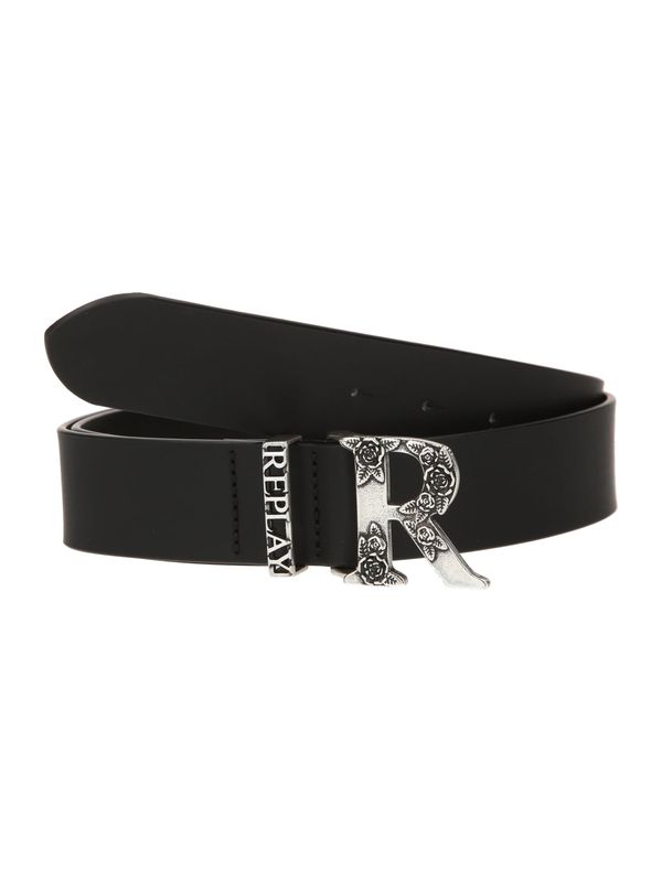 REPLAY REPLAY Remen  crna / srebro