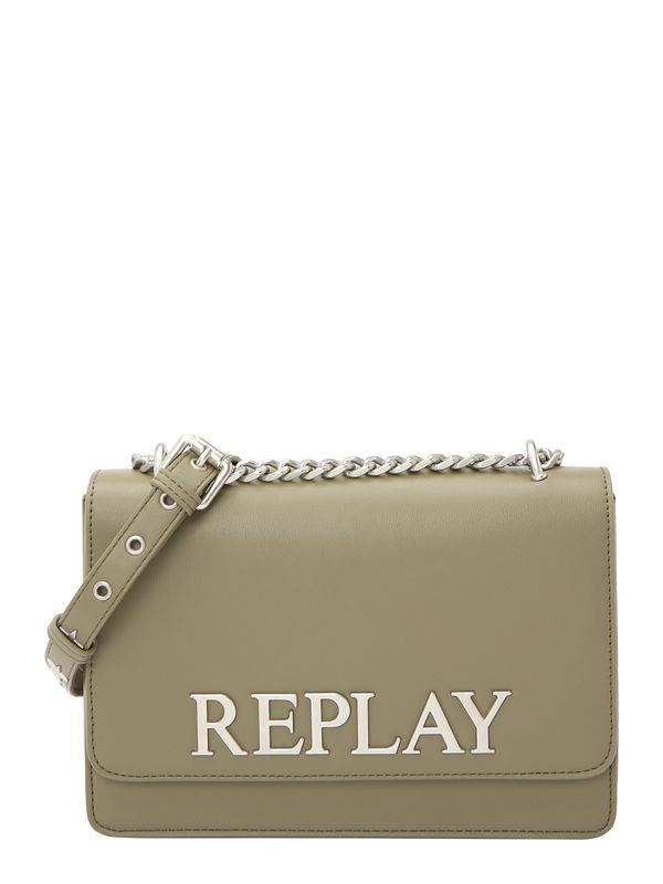 REPLAY REPLAY Torba preko ramena  kaki / srebro
