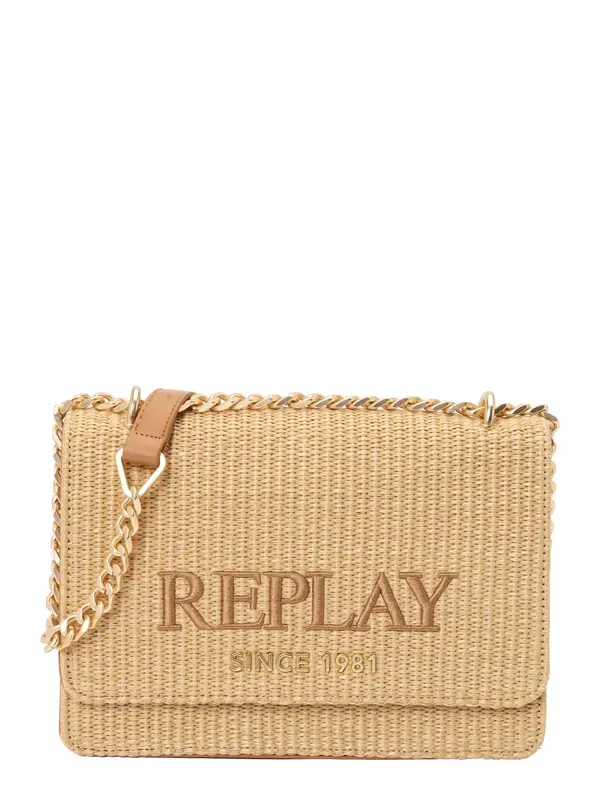 REPLAY REPLAY Torba preko ramena  smeđa / cappuccino
