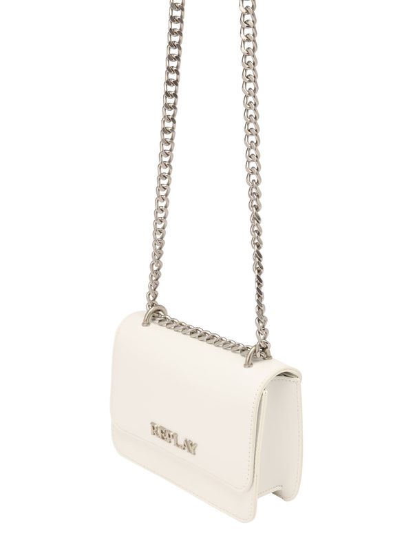 REPLAY REPLAY Torba preko ramena  srebro / bijela