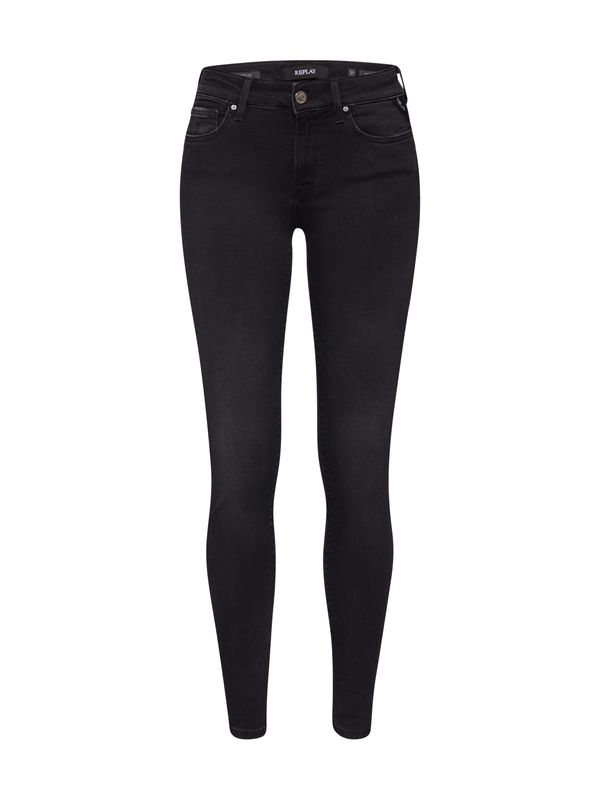 REPLAY REPLAY Traperice 'Luz'  crni traper