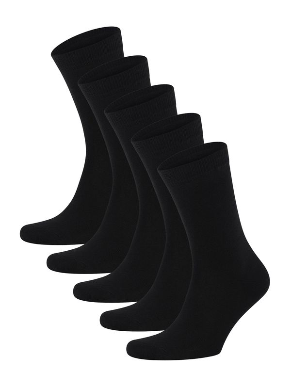 Resteröds Resteröds Čarape 'Bamboo'  crna