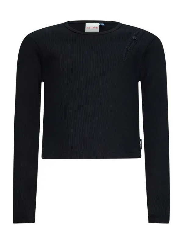 Retour Jeans Retour Jeans Majica 'Rosella'  crna