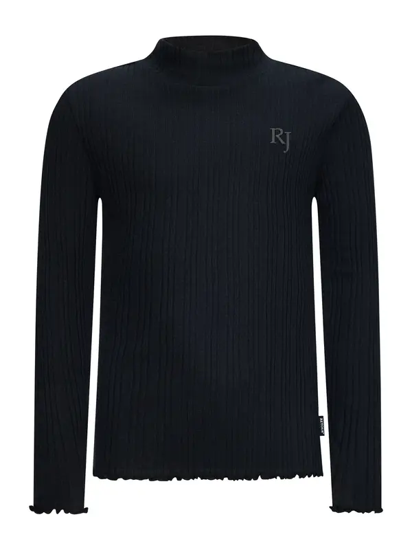 Retour Jeans Retour Jeans Majica 'Vivre'  crna