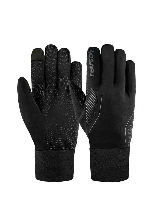 REUSCH REUSCH Sportske rukavice 'Dynamic'  tamo siva / crna