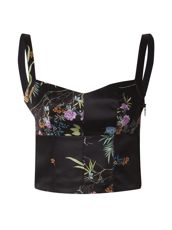 Riani Riani Top  zelena / ljubičasta / narančasta / crna