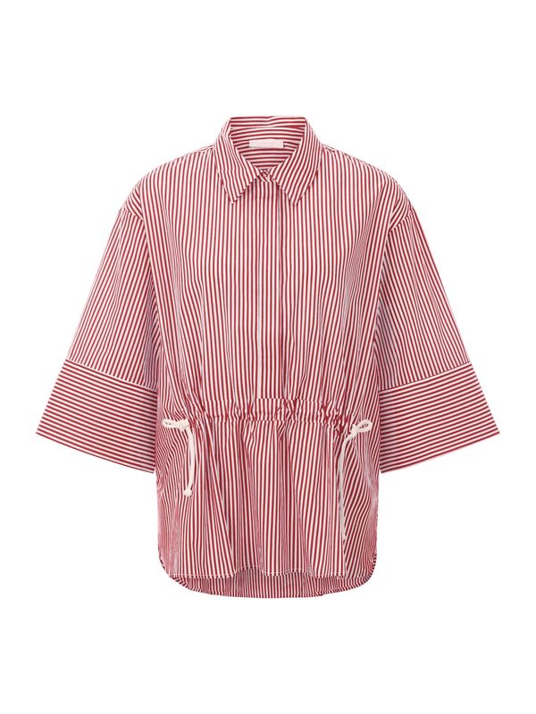 Rich & Royal Rich & Royal Bluza  karmin crvena / bijela