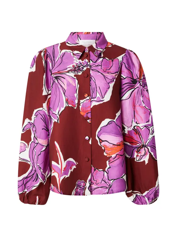 Rich & Royal Rich & Royal Bluza  roza / bordo / crna / bijela