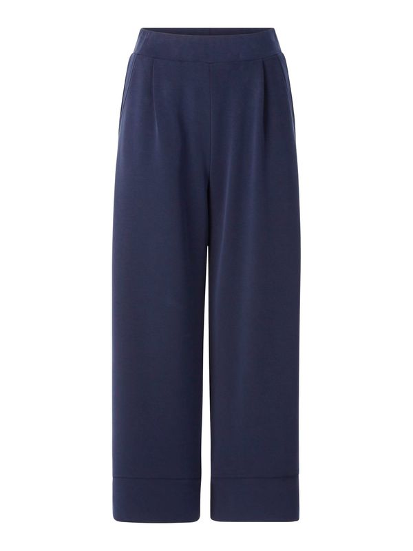 Rich & Royal Rich & Royal Hlače s naborima  mornarsko plava