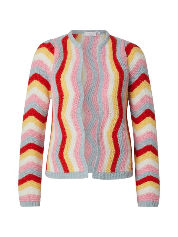 Rich & Royal Rich & Royal Kardigan  golublje plava / žuta / roza / crvena