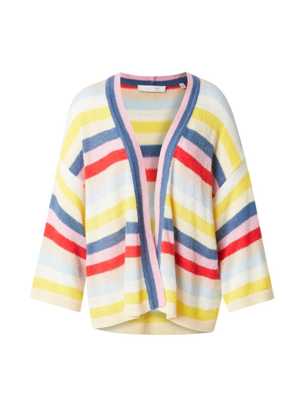 Rich & Royal Rich & Royal Kardigan  plava / žuta / tamno roza / prljavo bijela