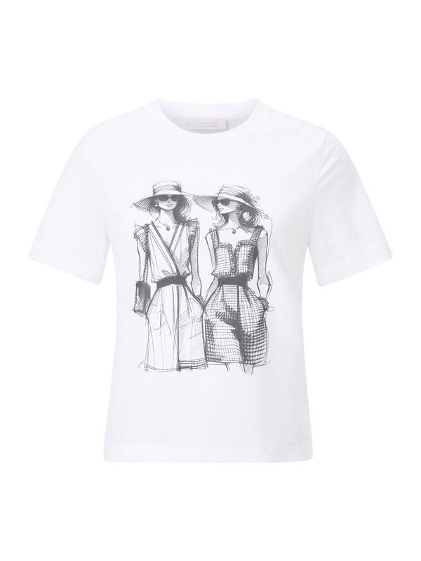 Rich & Royal Rich & Royal Majica  crna / bijela