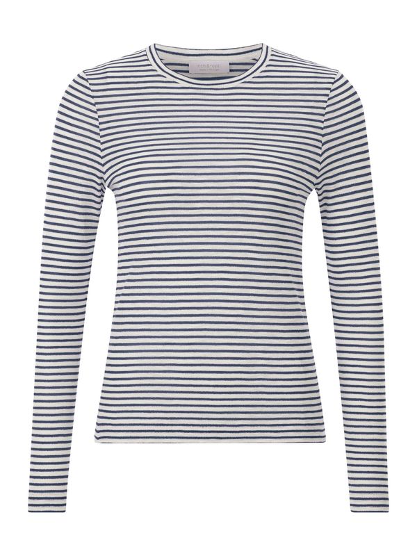 Rich & Royal Rich & Royal Majica  mornarsko plava / bijela