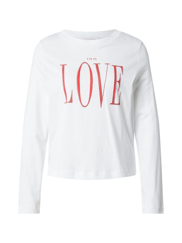 Rich & Royal Rich & Royal Majica  svijetlo crvena / bijela